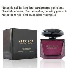 VERCAGA Brillant Cristal For Women 100ML, With An Oriental Floral Fragrance, Ideal For Daily Use By Elegant And Kind Women, With A Long-Lasting Aroma - PIB733-2 - 查看 3