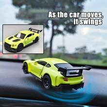 Drifting Car Decoration Gadget, Creative Dynamic Swing Ornament That Moves With Car Turning And Drifting