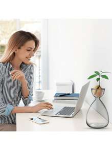 2pcs Small Avocado Seed Starter Vase,Avocado Tree Growing Kit,Avocado Glass Plant Pot Vase Gifts For Gardening Lovers (2pcs Avocado Vase) Birthday Graduation Home Decor Room Decor Flower Vase Glass Vase