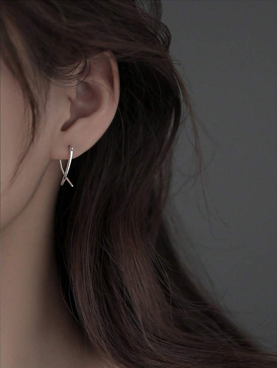 1對簡約風耳環