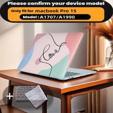 Có 4 mẫu hoạt hình để lựa chọn và đi kèm với miếng bảo vệ bàn phím. Tương thích với vỏ máy tính MacBook Air Pro, vỏ máy tính 13/14/15/16 inch và đi kèm với miếng bảo vệ bàn phím - Nhiều màu - Xem 63