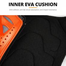 摩托车胸甲，越野摩托车装备，胸部保护器，带肘部和膝盖保护，适合身高范围：35.43 - 55.12 英寸 - 彩色 - 查看 6