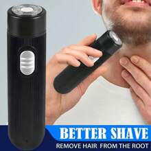 2024 New Design Colorful Triple Blades Waterproof Electric Shaver Machine, Rechargeable Pocket Portable Face Shaver For Men Razor, Men Triple Blade Smart Facial Razors,Men 3D Floating Rotary Rechargeable Mini Beard Razor Electric Shaver Shavers For Triple Blade Wet And Dry Grooming Kit - Multicolor - View 16