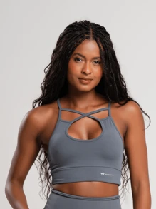 Women Sports Tees & Tanks - Gris - Ver 1