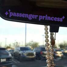 Princess Passenger Vinyl Decals For Car Rearview Mirrors - Easy Apply, Durable & Stylish Exterior Accessories - one-size - View 15