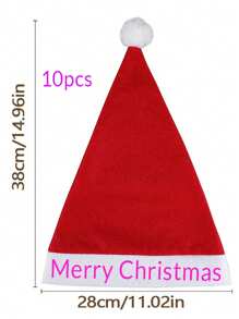 6 件套定制个性化圣诞帽、派对帽