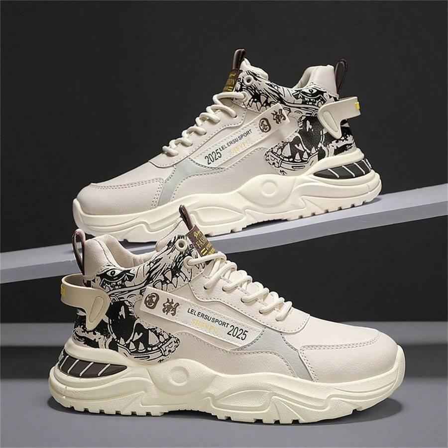 New Fashion Comfortable Height Increasing Non-Slip Durable Men Sports Shoes/Sneakers - View 1