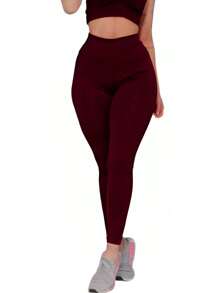 Kit 4 Suplex Women's Leggings - 酒紅色 - 查看 1