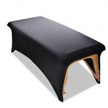 1pc Professional Lash Spa Bed Cover, 6FT Elastic Bed Cover For Eyelash Extension For Eyelash Extension, Massage, Spa, Reusable Table Cloth Cover For Salon, Beauty, Tattoo Makeup Tools Cover