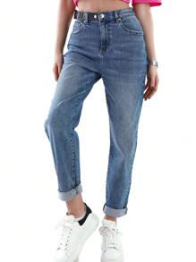 Sexy Woman Jeans Donna Casual in Cotone - 21w244 - Visualizzare 1
