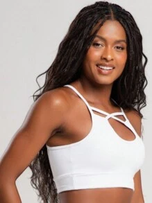Women Sports Tees & Tanks - Blanco - Ver 2