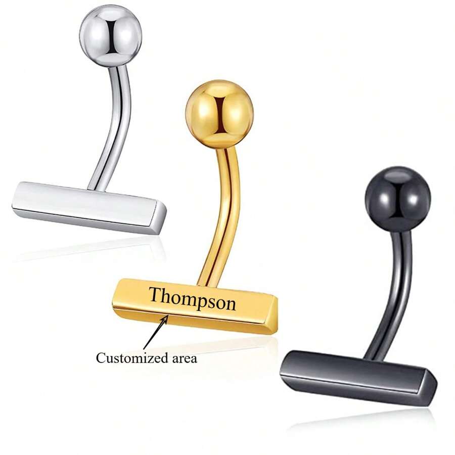 Custom Navel Ring Exquisite And Simple Small Navel Nails Stainless Steel Body Piercing Jewelry