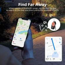 Localizador inteligente Apple Find My Key, rastreador de mascotas, mini rastreador GPS de posicionamiento global personal con seguimiento en tiempo real, dispositivo antifuga para localizar móvil, billetera, perro, gato, llaves (Compatible solo con iOS) - Multicolor - Ver 6