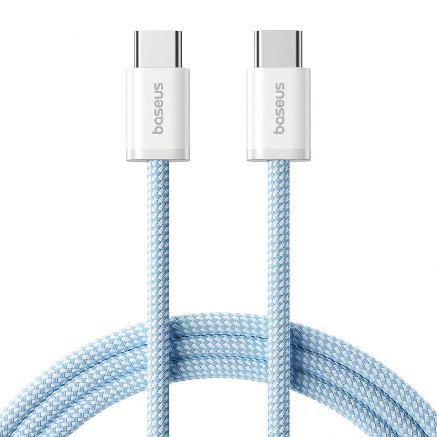 Baseus 100W USB-C Kabel kompatibel mit iPhone 16 15 Plus Pro Max, Typ-C ...