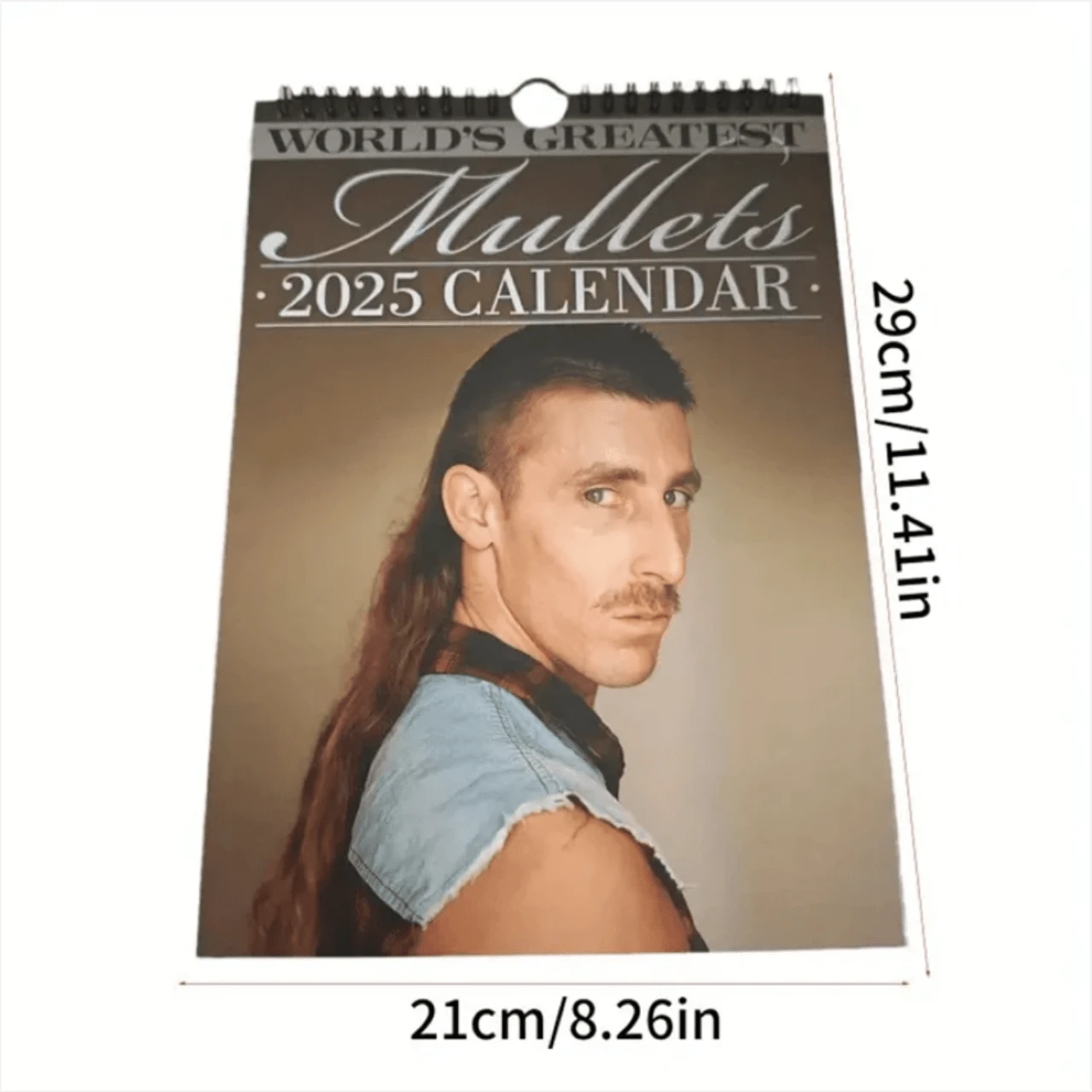 2025 World s Greatest Mullets Wall Calendar Dry Wipe English 2025 world s greatest mullets wall calendar dry wipe english