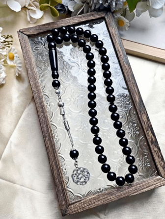 1pc New 45pcs 10mm Candy Color Acrylic Daily Prayer Tasbih Beads Bracelet