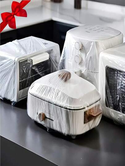 10/20/50pcs One-Time Use Small Appliance Dust Covers, Home Appliance Covers For Rice Cooker, Microwave, Vacuum Cleaner, Suitable For Home Kitchen Cleaning, Kitchen Supplies, Kitchen Accessories, Kitchen Tools, Gifts For Father's Day, Mother's Day, Christmas, Thanksgiving, Halloween, Valentine's Day