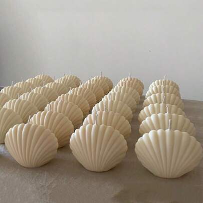 Seashell Silicone Mold Set, DIY Shell Conch Scented Stone Candle Soap Crafts Decorations