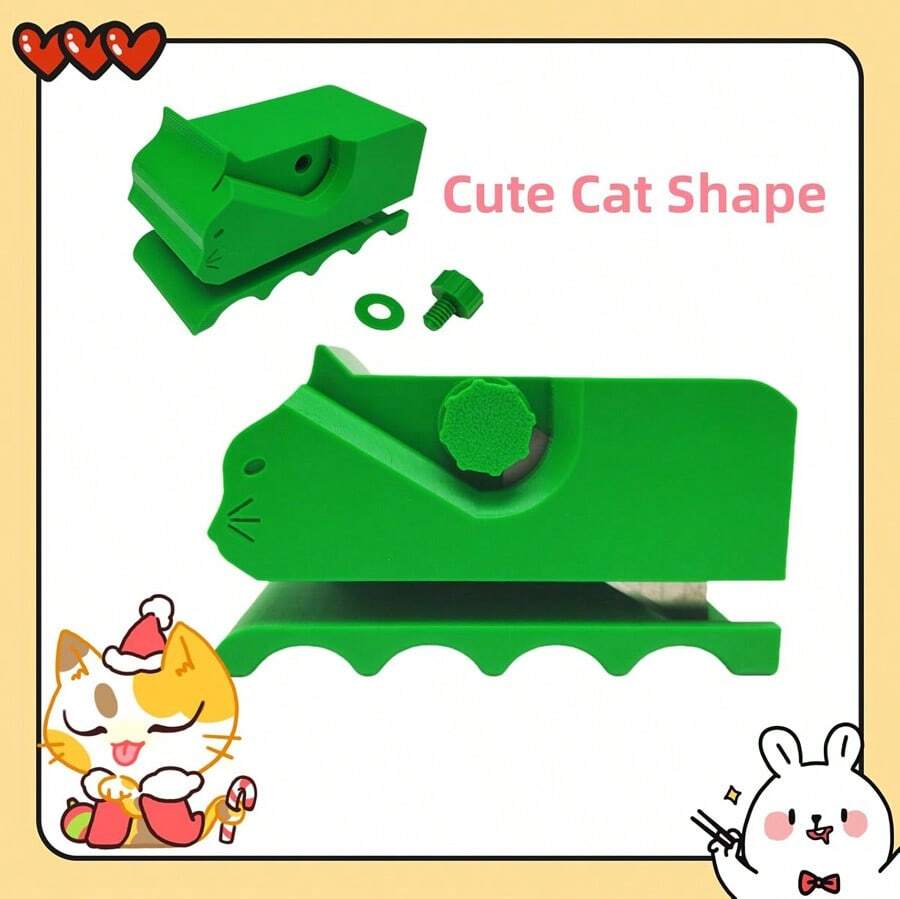 Cortador De Cartón Impreso En 3D – Para Rascar Y Hacer Camas De Gato Manualidades