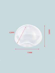 Hộp đựng núm vú giả trong suốt, Hộp đựng núm vú giả, Hộp đựng núm vú giả khi đi du lịch, (Gói 1) - Trong sáng - Xem 5