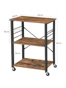 VASAGLE Tables - 棕色 - 查看 6