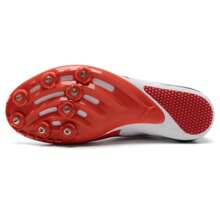 Puma Zapatillas de running EvoSPEED Sprint 14 para hombres y mujeres, zapatillas de entrenamiento para carreras de pista y campo, 377001 - Puma Blanco-Negro-Rojo - Ver 3