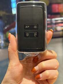 1 Pc 4 Buttons TPU Car Smart Key Case Cover, Fit For Renault Captur Koleos Kadjar Arkana Megane Duster Sandero Accessories, Practical And Convenient - Multicolor - View 13