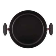 Reliance 10qt Aluminum Nonstick Wide Stock Pot Red: Large Cooking Pot, Glass Lid, Dishwasher & Oven Safe - Red - View 8