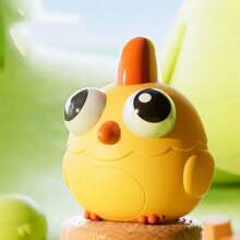 1 pieza Juguete estrés apretable con ojos saltones y divertidos, juguete portátil de animales de dibujos animados con ojos 3D saltando, regalo novedoso para niños y adultos - Multicolor - Ver 9