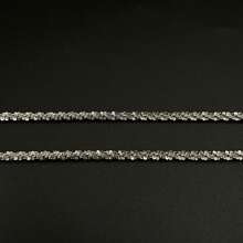 KYQ Stainless Steel Short Chain For Women (45 Cm) - 銀色 - 查看 2