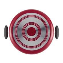 Reliance 10qt Aluminum Nonstick Wide Stock Pot Red: Large Cooking Pot, Glass Lid, Dishwasher & Oven Safe - Red - View 7