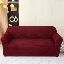 1 件泡泡纱沙发套带裙边，通用弹力沙发套，易安装沙发套，可水洗高弹力家具保护套，适用于 1/2/3/4 座 L 型沙发礼物生日毕业沙发套房间装饰客厅装饰 - 彩色 - 查看 15