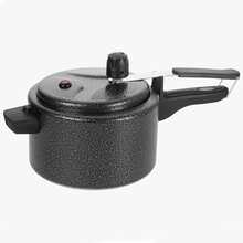 Red Aluminum Pressure Cooker 4.50 Liters National With Inmetro Seal - Black - View 6