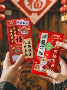 2025 蛇年红包，厚红包礼品袋，新年吉祥