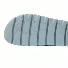 Skechers 女士轻便休闲模压鞋，新款休闲厚底防滑沙滩鞋，舒适家居拖鞋 - 薄荷綠 - 查看 8