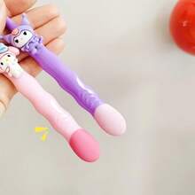 ( Sanrio) 2pcs Cute Cartoon KT Cat And Pudding Dog Toothbrush Holder Combination Set - PP Material, Suitable For Men And Women, Toothbrush Holder And Mouthwash Cup, Comes With Toothbrush And DIY Stickers Home Bathroom Decor Fall Decor Back To School