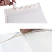 5 Pcs White Bubble Mailers Polyester Padded Envelopes, For Shipping/Packaging/Mailing - Multicolor - View 3