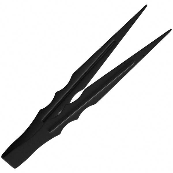 1 pezzo molletta da tutti i giorni in carbonio da 18 * 2 cm (7,09 * 0,79 pollici), molletta in metallo con vernice opaca, molletta in acciaio inossidabile di colore carbone