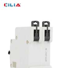 CILIA CILIA Interruttore automatico miniaturizzato 4 pezzi, 2 moduli, 220 V 6 KA, MCB 1P + N C10/16/20/25/32