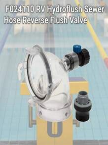 VALTERRA LLC F024110 RV Hydroflush Sewer Hose Reverse Flush Valve - Multicolor - View 2