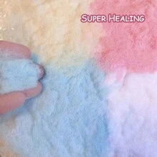 5g 弹簧猫爪柔软硅胶挤压玩具，植绒粉 DIY 手工材料，袋装