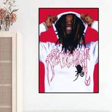 1 pezzo di poster e quadro d'arte da parete, senza cornice, con stampa e dipinto famoso di rapper, adatto per camere da letto e soggiorni di stile pop - Multicolore - Visualizzare 18