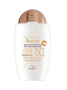 Avene Mineral Fluid Sunscreen With Color SPF50+ 40ml - White - View 1
