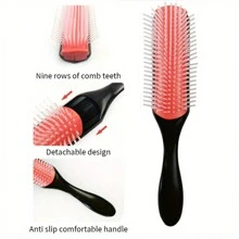 2 Sets Of Hot Nine-Row Combing And Hairdressing Automatic Plastic Curler High Temperature Wave Curler Iron Roll Diffuser - Multicolor - View 5