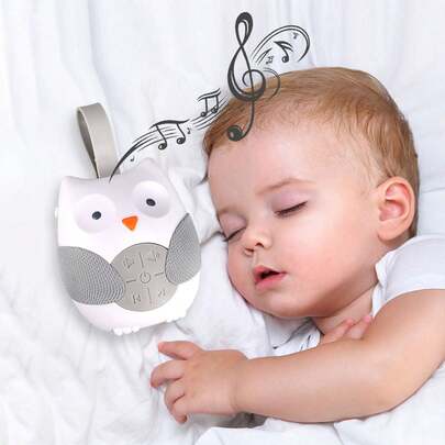 Baby White Noise Machine With Lullabies – Portable Sound Soother For Newborns, Boys & Girls, Helps Baby Sleep Anywhere, Ideal For Home, Travel, And Camping , Portable Baby White Noise Machine, Soothing Sound Machine For Newborns