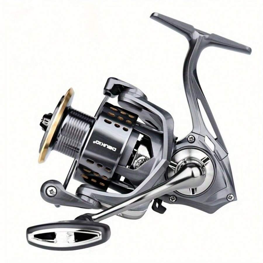 Spinning Fishing Reel 5000/6000 Series Ultralight Max Drag 15kg Surfcasting Spinning Reel Saltwater Jigging Reels - 銀色 - 查看 1