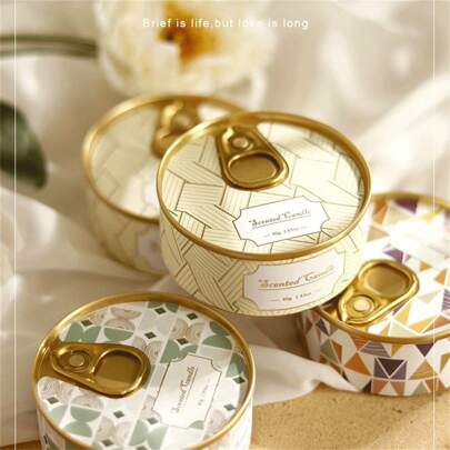 1pc 100% Natural Soy Wax Scented Candle, Handmade Aromatherapy Candle For Relaxation, Romantic Bedroom Decor, Odor Elimination, Gifts, Suitable For Birthday, Christmas, Dinner Lighting, Proposal, And Stress Relief