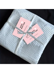 30/50/100pcs Pink Simple Thank You Cards, 300G Copperplate Paper Printing Gift Wrapping Decorative Cards, Gift Wrapping Greeting Cards, Gift Wrapping Labels, Small Business Thank You Cards, Customer Thank You Cards, Bring Orders To Business,Christmas Valentine Day - Multicolor - View 5