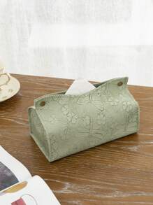 1 Stück/2 Stücke Set aus PU-Leder mit Libellen- und Schmetterlingsmuster, geprägt, V-förmig, wasserdicht, vertikal, für den Schreibtisch, Aufbewahrung zu Hause und im Büro für Wohnzimmer, Schlafzimmer, Badezimmer, Taschentuchhalter mit Blumenmuster, Taschentuchbox-Halter, Serviettenhalter, Familientreffen auf Festen, Dekoration für den Küchen-/Esstisch. Für Zuhause, Küche, Schlafzimmer, Wohnzimmer, Esszimmer, Wohnaccessoires, dekorative Box, Hochzeitsgeschenk für Frauen, für Sommerreisen, Urlaub, Festivals