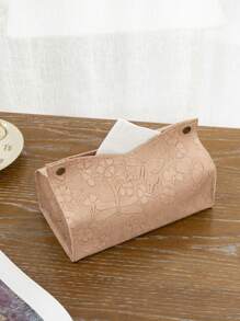 1 Stück/2 Stücke Set aus PU-Leder mit Libellen- und Schmetterlingsmuster, geprägt, V-förmig, wasserdicht, vertikal, für den Schreibtisch, Aufbewahrung zu Hause und im Büro für Wohnzimmer, Schlafzimmer, Badezimmer, Taschentuchhalter mit Blumenmuster, Taschentuchbox-Halter, Serviettenhalter, Familientreffen auf Festen, Dekoration für den Küchen-/Esstisch. Für Zuhause, Küche, Schlafzimmer, Wohnzimmer, Esszimmer, Wohnaccessoires, dekorative Box, Hochzeitsgeschenk für Frauen, für Sommerreisen, Urlaub, Festivals